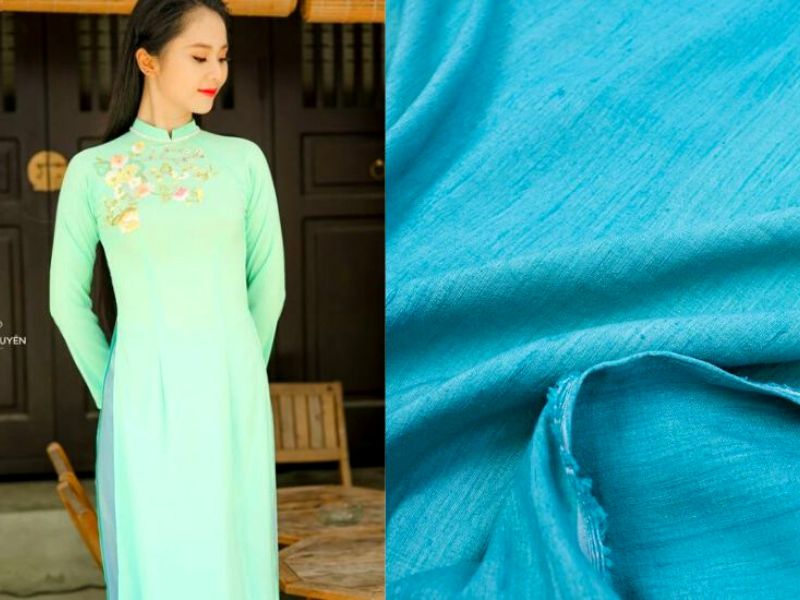 Chất lượng áo dài lụa tơ tằm hoàn hảo