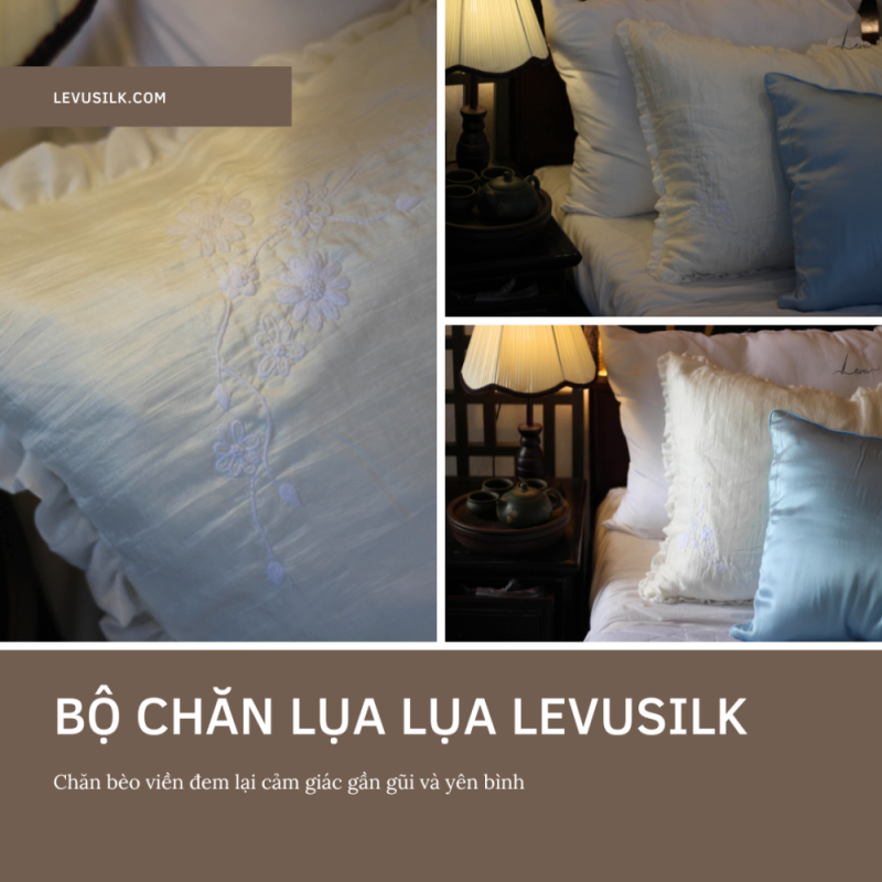 Bộ Chăn Bèo Viền Levusilk